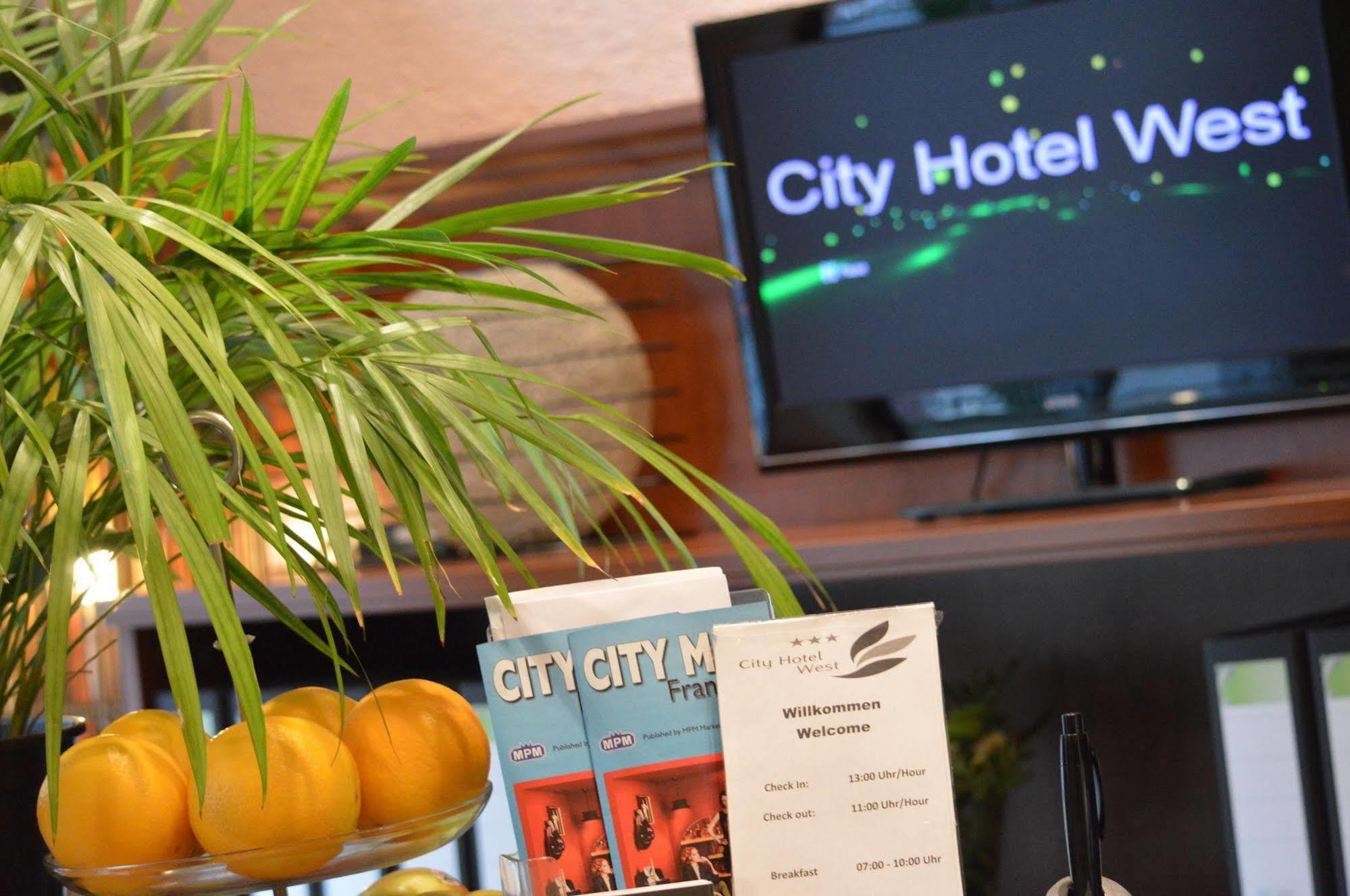 City Hotel West Frankfurt am Main Eksteriør billede